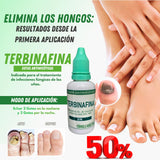 ADIOS A LOS HONGOS: TERBINAFINA EN GOTAS PARA TUS UÑAS