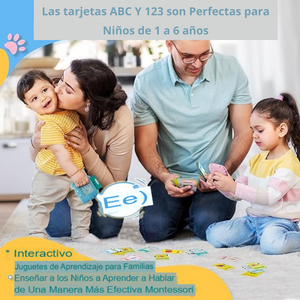 LECTOR DE TARJETA DE APRENDIZAJE ESPAÑOL E INGLES