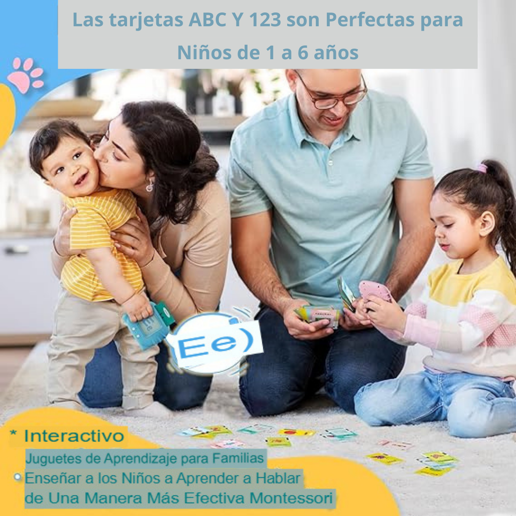 LECTOR DE TARJETA DE APRENDIZAJE ESPAÑOL E INGLES